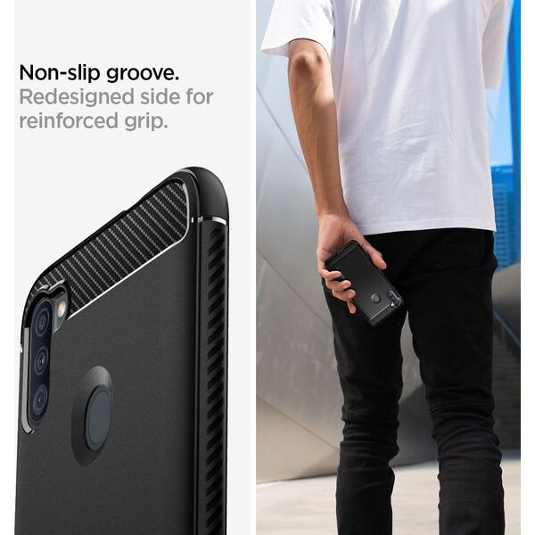 Spigen SPIGEN RUGGED ARMOR GALAXY A11 MATTE BLACK