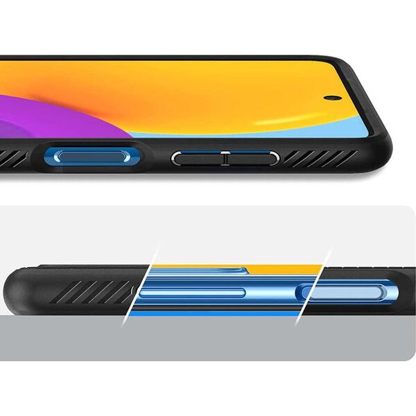 Spigen Etui Spigen Liquid Air do Galaxy M52 5G Czarny [H]