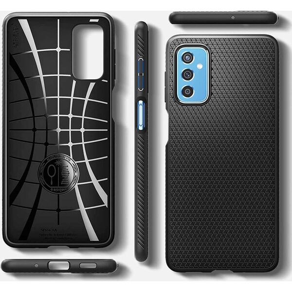 Spigen Etui Spigen Liquid Air do Galaxy M52 5G Czarny [H]