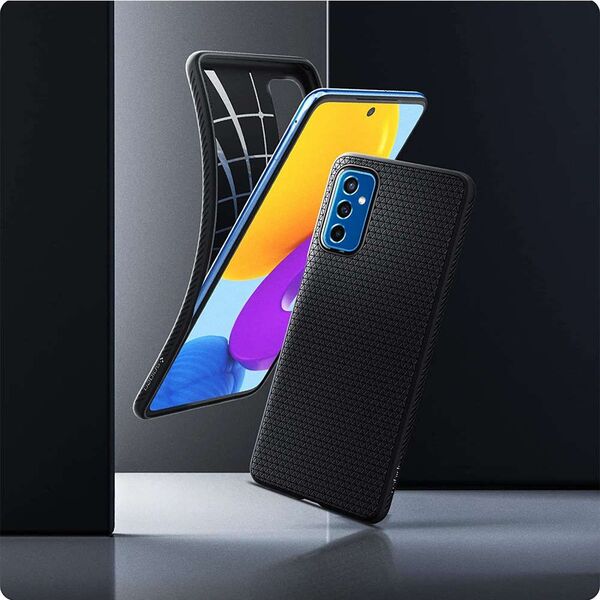 Spigen Etui Spigen Liquid Air do Galaxy M52 5G Czarny [H]