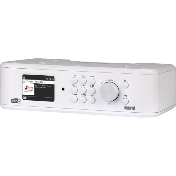 Radio Imperial DABMAN i460 DAB+/FM srebrzysta biel