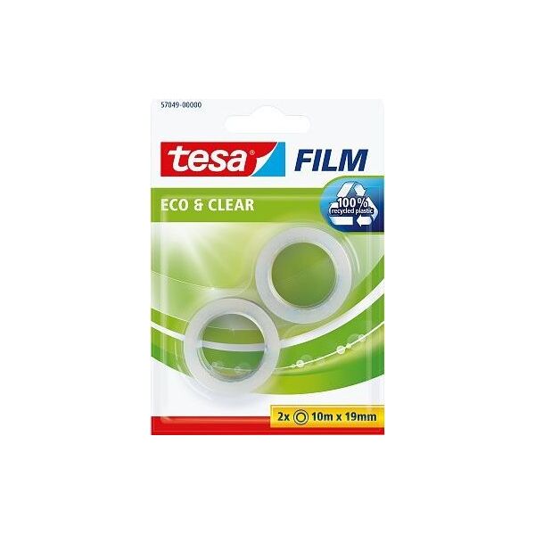 Tesa tesafilm eco&clear Rolle 10m 19mm Blister               2St.