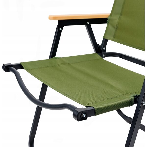 PLATINET CAMPING CHAIR 75X47X39 CM GREEN 45145