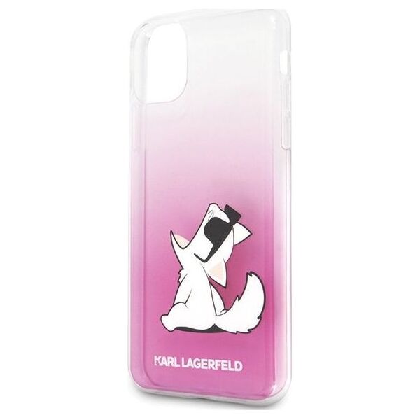 Karl Lagerfeld Karl Lagerfeld KLHCN65CFNRCPI iPhone 11 Pro Max hardcase różowy/pink Choupette Fun
