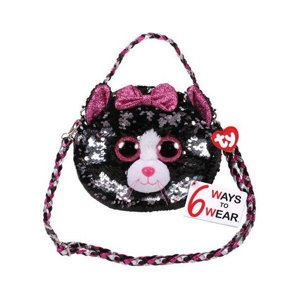 TY TY Fashion Sequins KIKI - cekinowa torba na ramię kot 95120