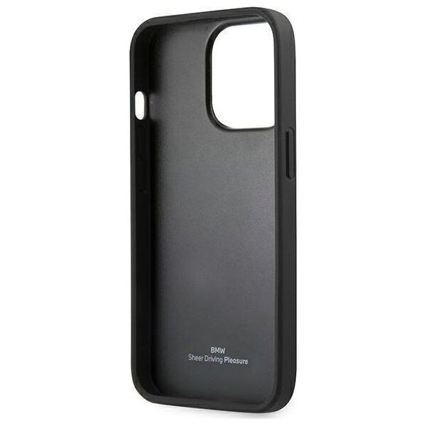 BMW Etui Bmw Bmhcp13Xrsppr Iphone 13 Pro Max 6,7" Czerwony/Red Hardcase Leather Curve Perforate