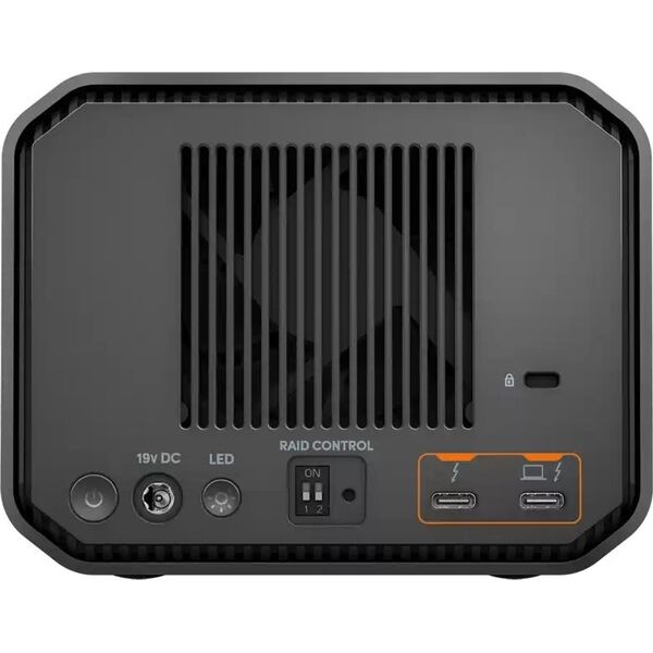 Dysk zewnętrzny HDD SanDisk SanDisk Professional G-RAID MIRROR - Festplatte - Enterprise - 36 TB - extern (Stationar) - USB 3.2 Gen 1 / Thunderbolt 3 (USB-C Steckverbinder) - 7200 rpm - Space-grau