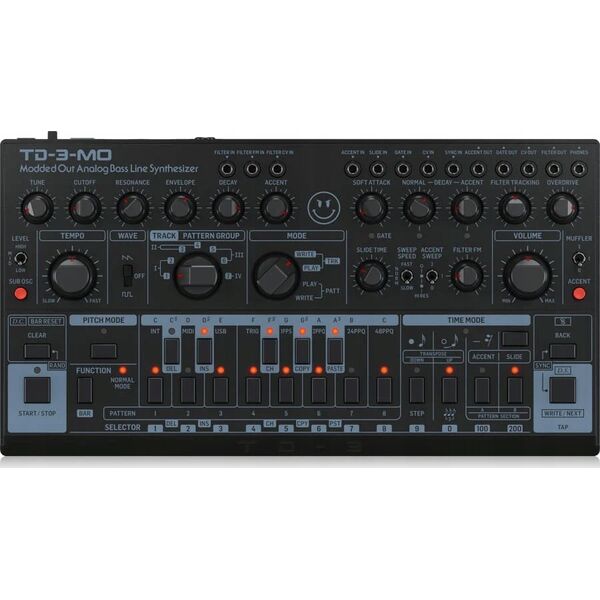 Behringer Behringer TD-3-MO-BK Syntezator analogowy linii basowych