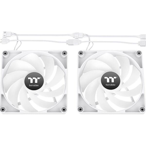 Wentylator Thermaltake CT120 Reverse ARGB Sync 2-pack biały (CL-F175-PL12SW-A)