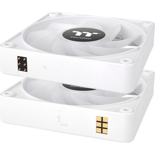 Wentylator Thermaltake CT140 EX Reverse ARGB Sync 3-pack biały (CL-F195-PL14SW-A)