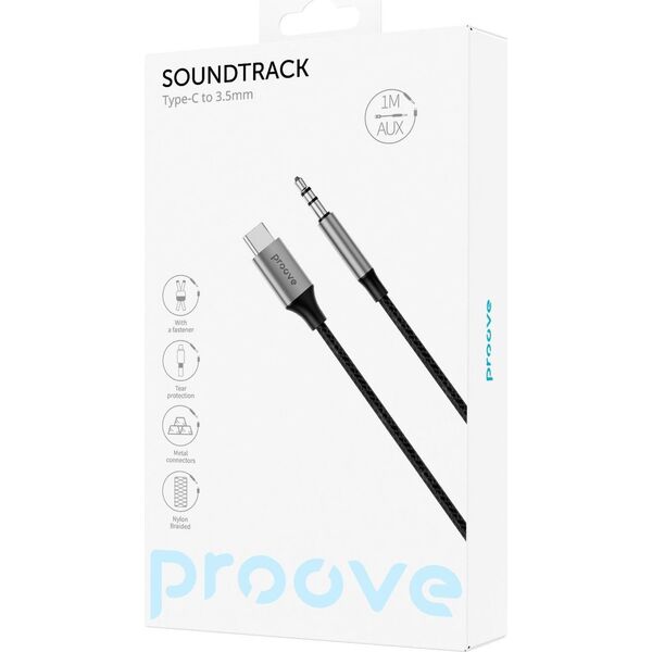 Kabel 1m Adapter AUX Audio Mini Jack 3.5mm na USB-C USB TYPE-C do Telefonu / ACST00002801