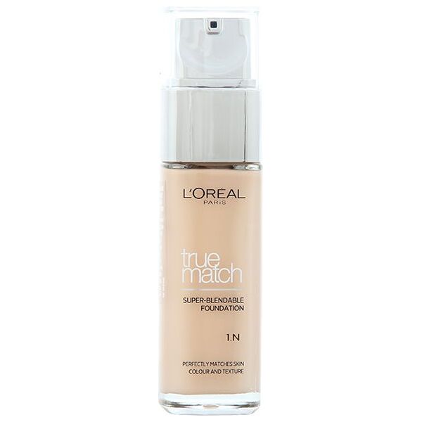 L’Oreal Paris True Match Super Blendable Foundation N1 Ivory 30ml