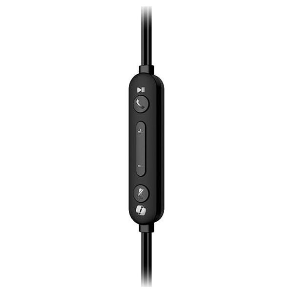Genius HS-220U AI, słuchawki z mikrofonem, przewodowaczarna, 2.0, zamykane, USB - C