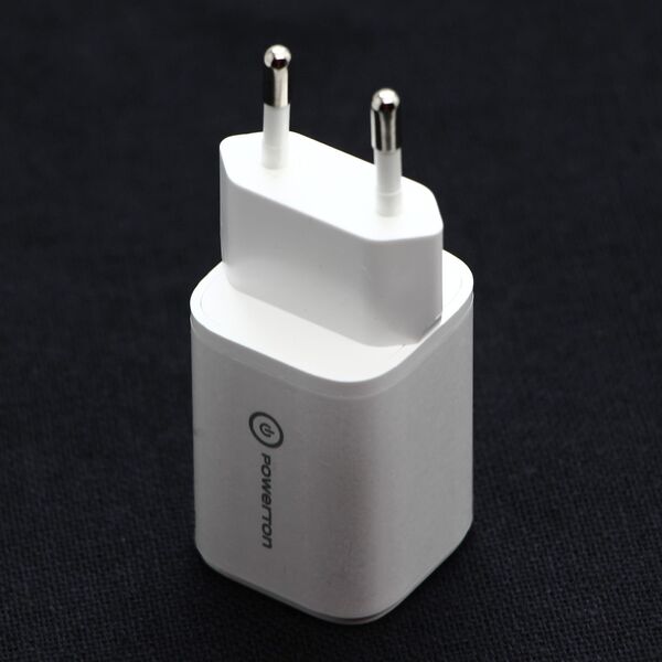Powerton Zasilacz / sieciowy adapter 33W, 2-portowy, USB-C, USB-A