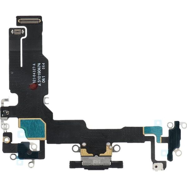 Καλώδιο φόρτισης USB για IPHONE 15 μαύρο OEM