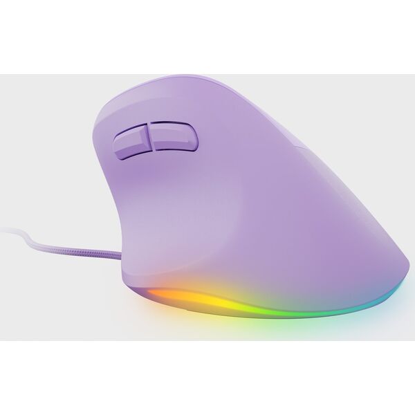 ΚΑΘΕΤΟ ΠΟΝΤΙΚΙ Natec CRAKE 2 PRO 12800DPI PURE LAVENDER ΠΡΟΓΡΑΜΜΑΤΙΖΟΜΕΝΟ ΟΠΤΙΚΟ