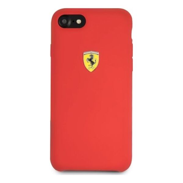 Ferrari Etui hardcase FESSIHCI8RE iPhone 7/8 Silicone czerwony-FESSIHCI8RE