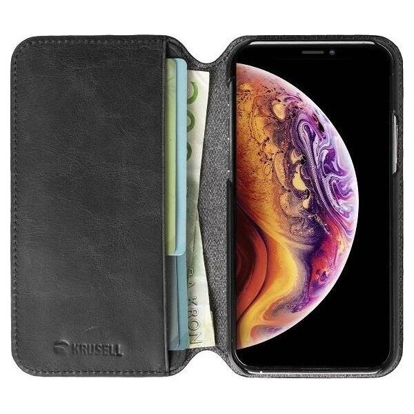 Krusell Krusell iPhone 11 Sunne 4 Card czarny/black, 61743 FolioWallet