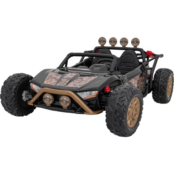 4M Auto na akumulator Pojazd Buggy Racing 5 Czarny 24V
