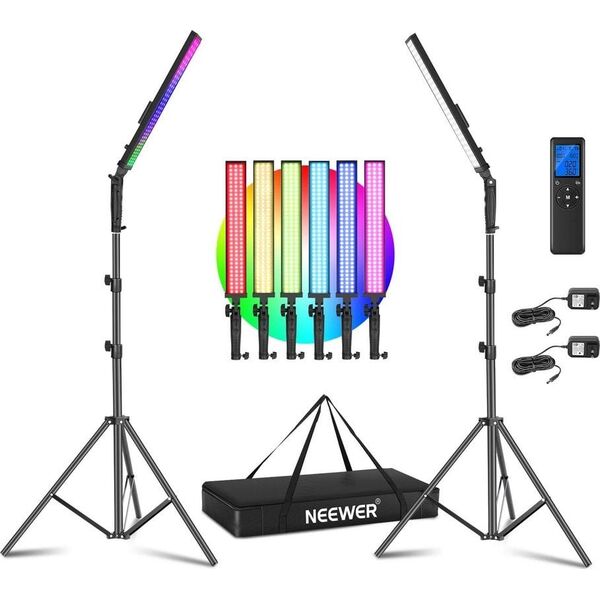 Φωτιστικό Neewer Neewer 2x RGB LED Light με τσάντα BH-20RGB 10099036