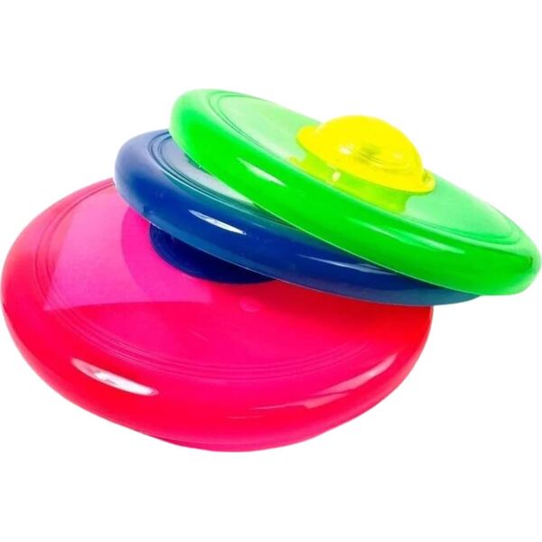Trifox Frisbee Dysk Do Rzucania Świecący Kolorowy Design Aktywna Zabawa Diody LED