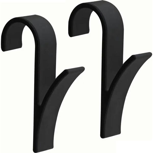 ATL AG928A Haczyk na grzejnik łazienkowy      black
