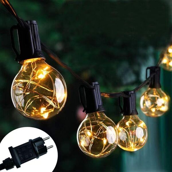 ΓΙΡΛΑΝΤΑ ΕΞΩΤΕΡΙΚΟΥ ΧΩΡΟΥ PARTY LIGHT 20 ΛΑΜΠΤΗΡΕΣ 100LED 5,8M 230V