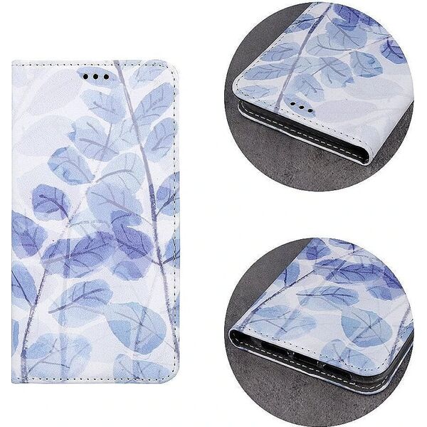 Θήκη Mocco Smart Trendy Frozen Leaves 3 για Samsung Galaxy A20s