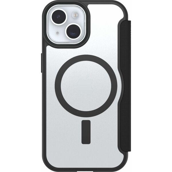 OtterBox React Folio MagSafe iPhone 16e/15/14/13 clear/black