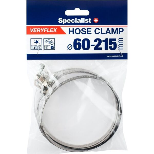 Σφιγκτήρας SPECIALIST+ VERYFLEX, 60-215 mm, 2 τεμ.