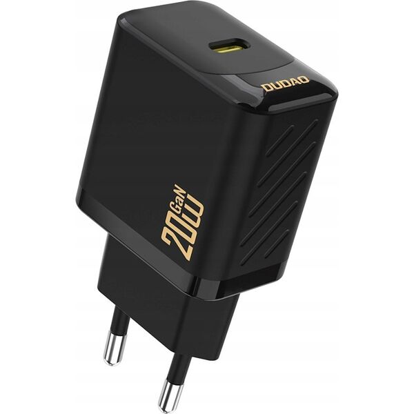 Φορτιστής Dudao A26 PD20W GaN USB-C - μαύρη