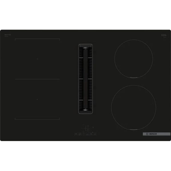 Επαγωγική εστία Bosch Serie 4 PVS811B16E Μαύρη Ενσωματωμένη 80 cm με 4 ζώνες