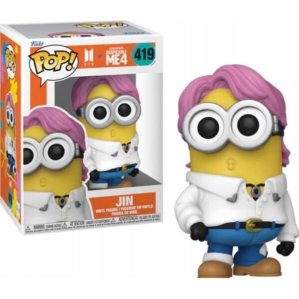 FUNKO POP! Vinyl Figure: BTS x Despicable Me 4 - Jin