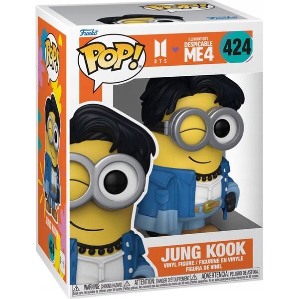 FUNKO POP! Vinyl Figure: BTS x Despicable Me 4 - Jung Kook