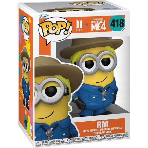 FUNKO POP! Vinyl Figure: BTS x Despicable Me 4 - RM