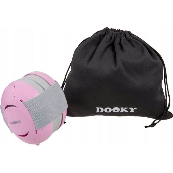 Προστασία Αυτιών DOOKY Baby 0-3 ετών ροζ, 3001101