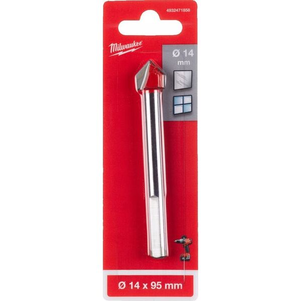 MILWAUKEE ΤΡΥΠΑΝΙ ΓΥΑΛΙΟΥ 14x 95mm