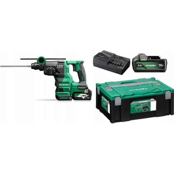 HIKOKI. ΠΕΡΙΣΤΡΟΦΙΚΟ ΣΦΥΡΙ 18V DH1826DAWPZ 3.2J 2x5.0Ah BL HITSYSTEM