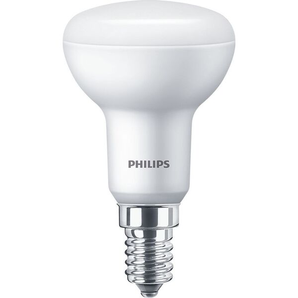 Signify Philips LED Reflektor R50 50W E14 Warmweiß 640lm Silber 1erP