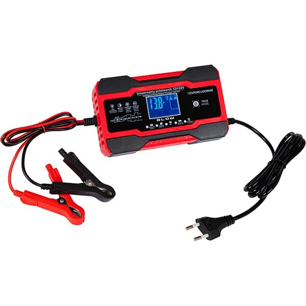 Blow 58-683# Prostownik automatyczny 12v/10a-24v/5a blow