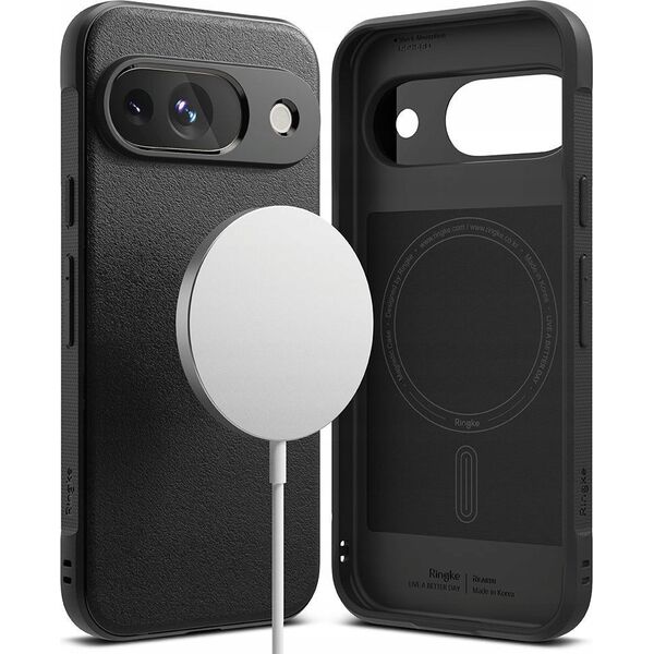 Θήκη Ringke Onyx Magnetic MagSafe Google Pixel 9a Μαύρο