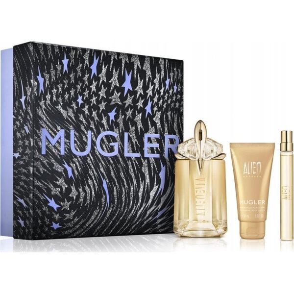 T.MUGLER SET (ALIEN GODDESS EDP/S 60ML + EDP/S 10ML + BODY LOTION 50ML)