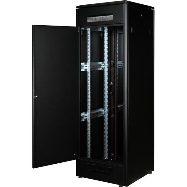 ROLINE Netzwerkschrank Pro 48,26cm 19Zoll 36 HE 600x800 BxT Glast�r schwarz
