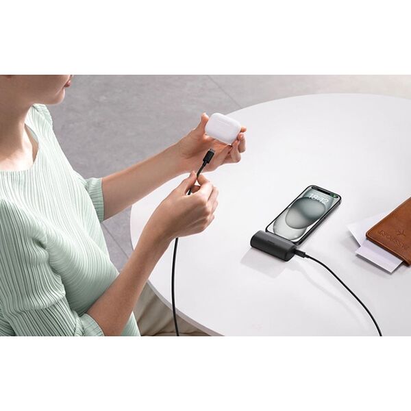 Powerbank OS-Baseus Compact IP 5000mAh 20W (czarny)