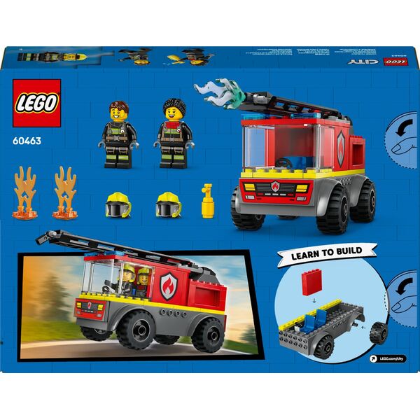 LEGO City Wóz strażacki z drabiną 8 szt. (60463)