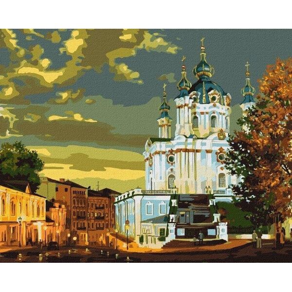 Malowanie po numerach - Zejście Andrzeja 40x50cm EDUKAMP