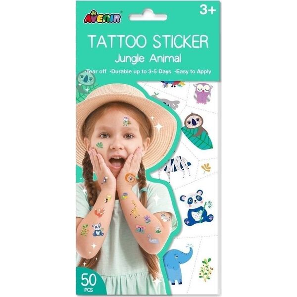 Tatuaże - Zwierzęta w dżungli EDUKAMP