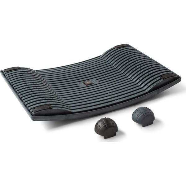Gymba activation board and massage balls, anthracite