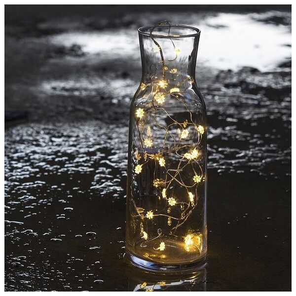 Sirius Home 30736, Silver, 20 lamp(s), LED, Battery, AA, 190 cm