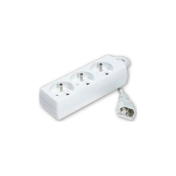 LOGON 3 way power strip for UPS system 1,5 m